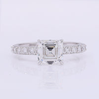 2.34 Carats Lab Grown Diamond 14K Gold Ring