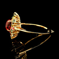 2.36 Ct Oval Tourmaline 14K Gold Ring