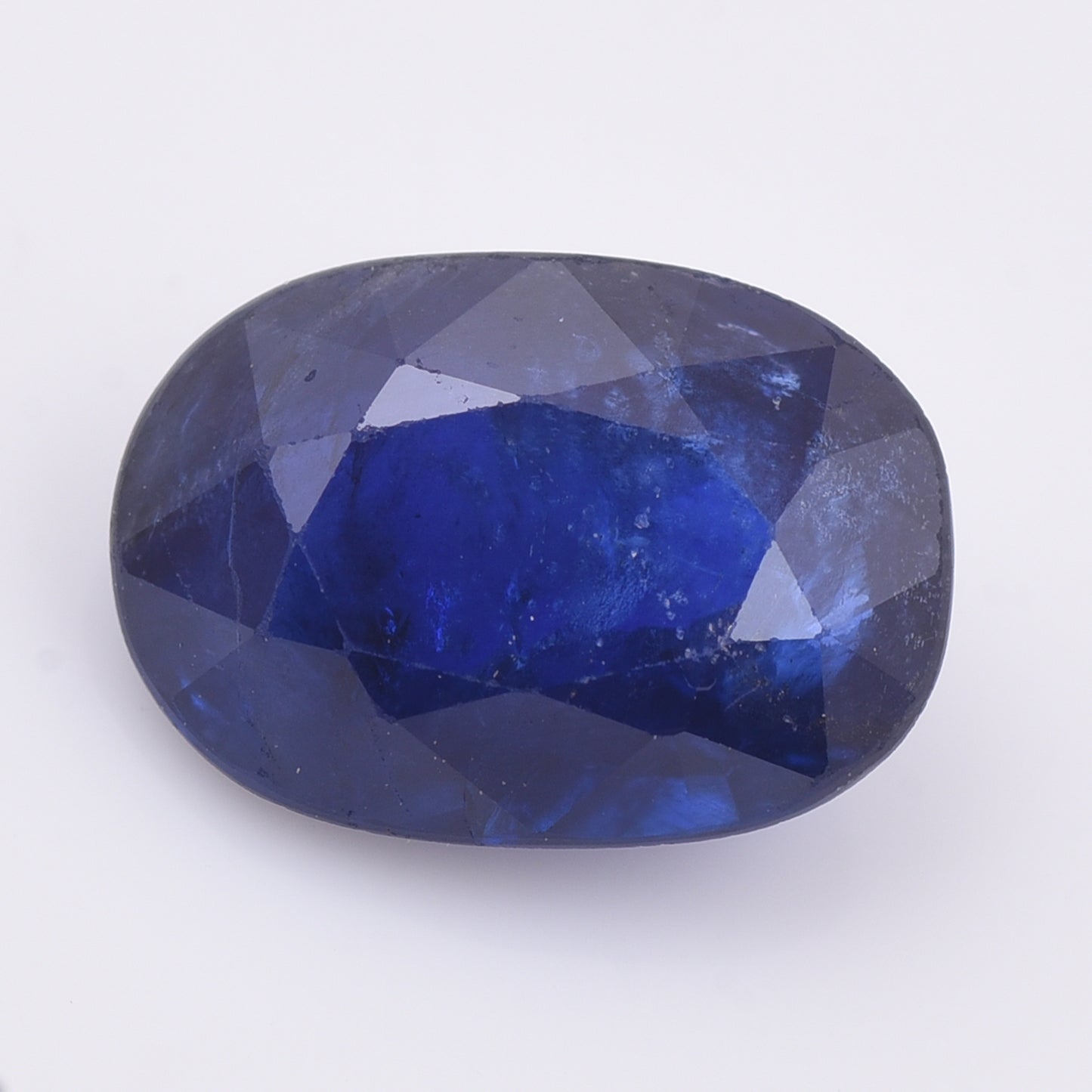 2.06 Natural Corundum Sapphire Oval Mixed Cut Gemstone