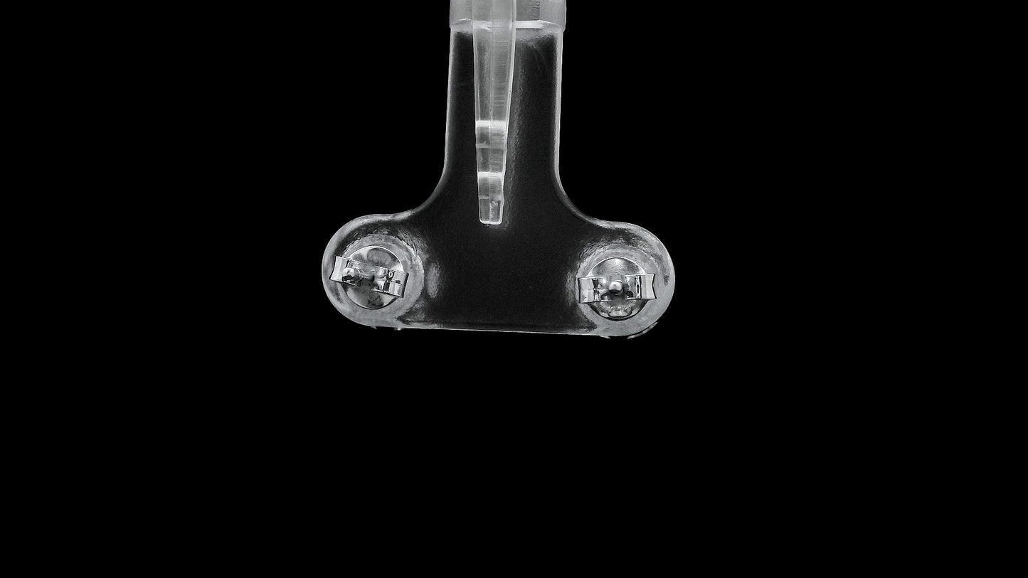 3.11 Ct Round Lab Grown Diamond 14K Gold Earrings