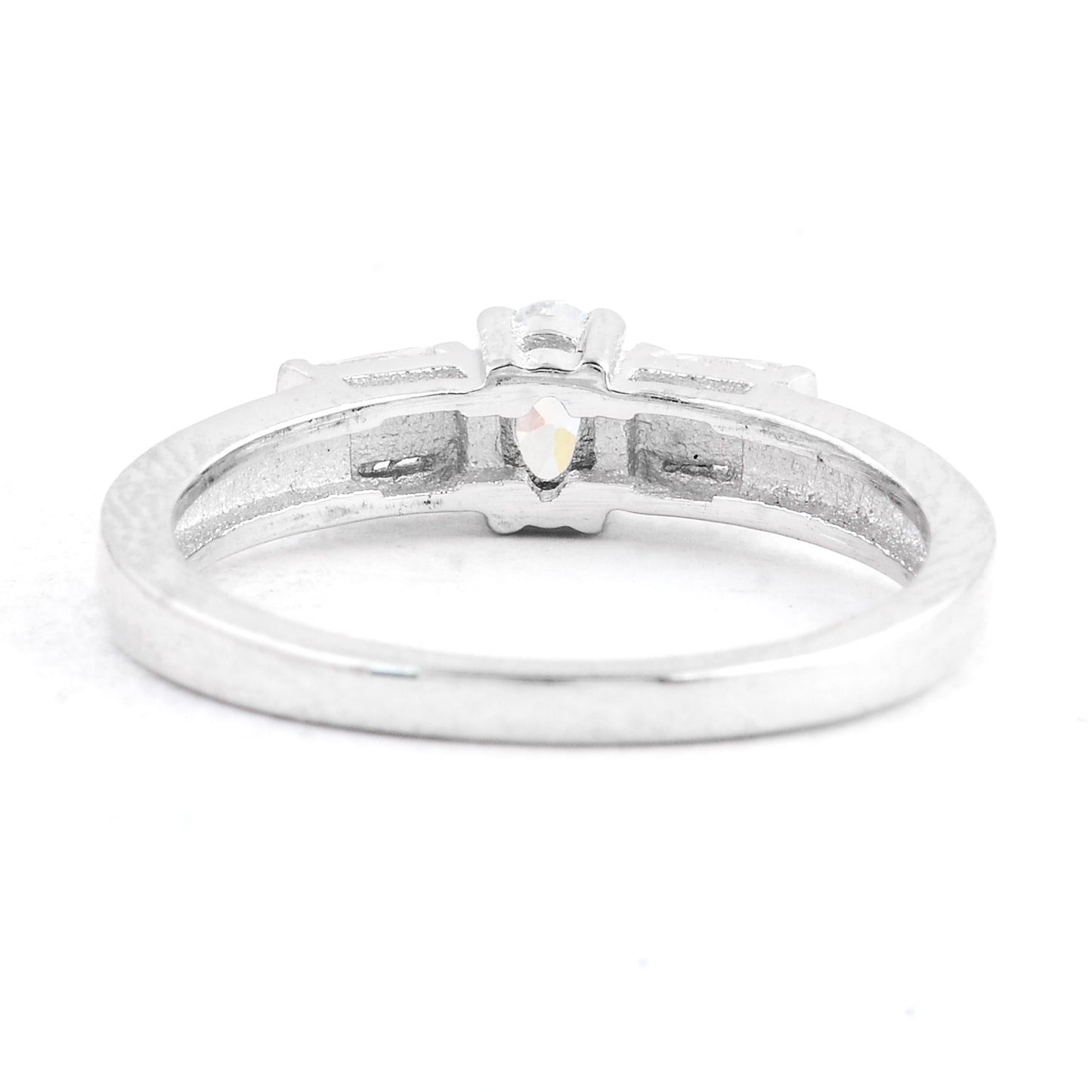 1.11 Ct Cubic Zirconia 925 Sterling Silver Ring