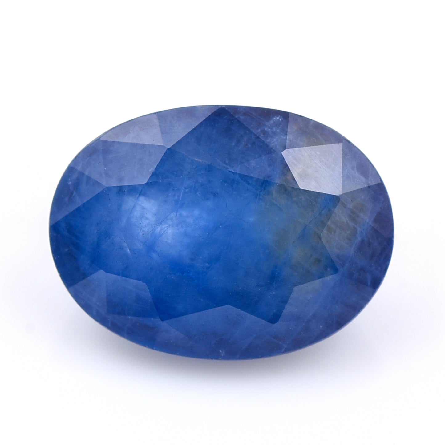 3.52 Natural Corundum Sapphire Oval Mixed Cut Gemstone