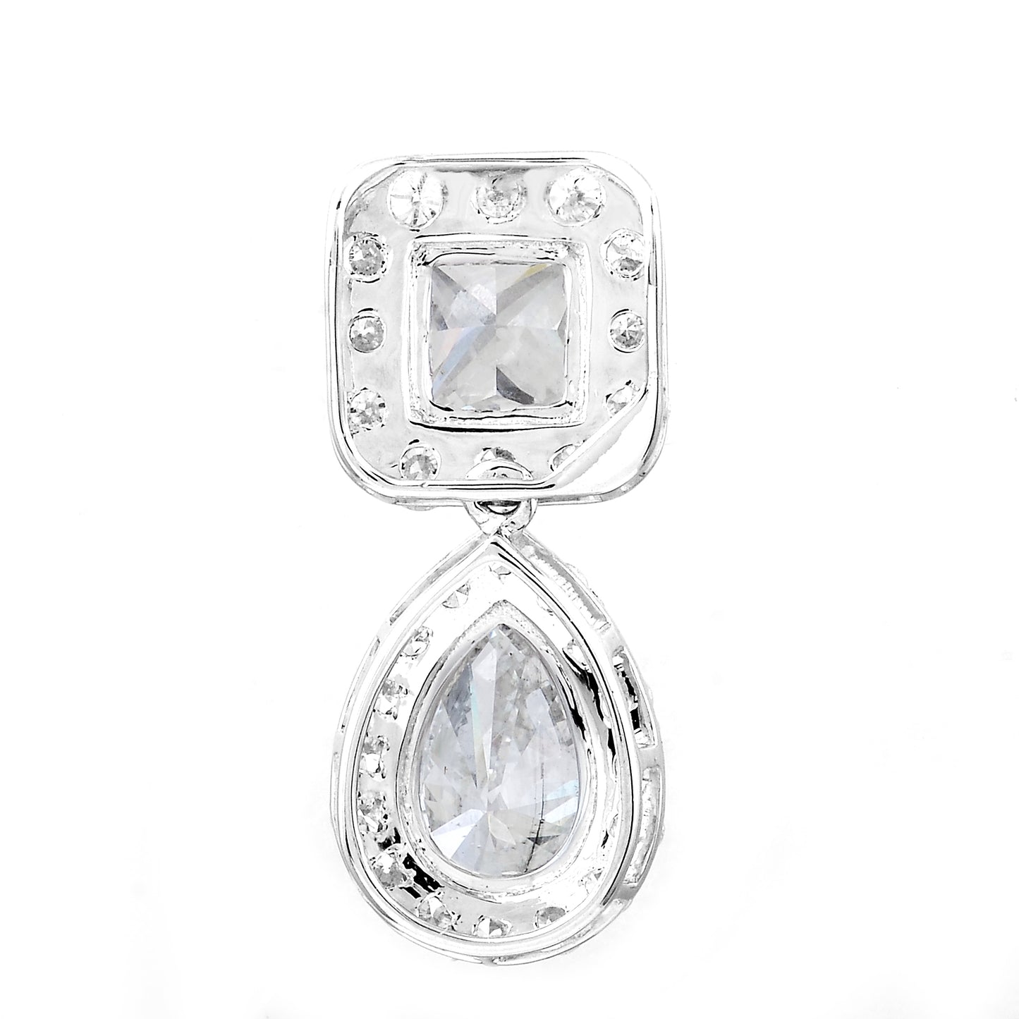 3.07 Carats Lab Grown Diamond 14K Gold Pendant
