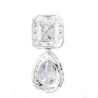 3.07 Carats Lab Grown Diamond 14K Gold Pendant