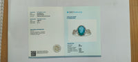 1.45 Ct Oval Mixed Cut Natural Emerald 14K Gold Ring