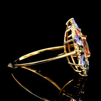 2.29 Ct Oval Tourmaline 14K Gold Ring