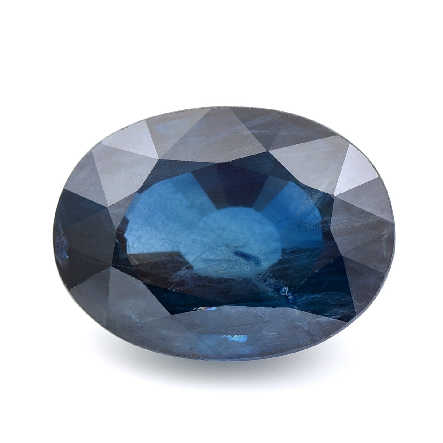 16.12 Natural Corundum Sapphire Oval Mixed Cut Gemstone
