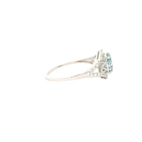 1.56 Carats Blue Lab Grown Diamond 14K Gold Ring