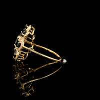 2.01 Ct Square Tourmaline 14K Gold Ring