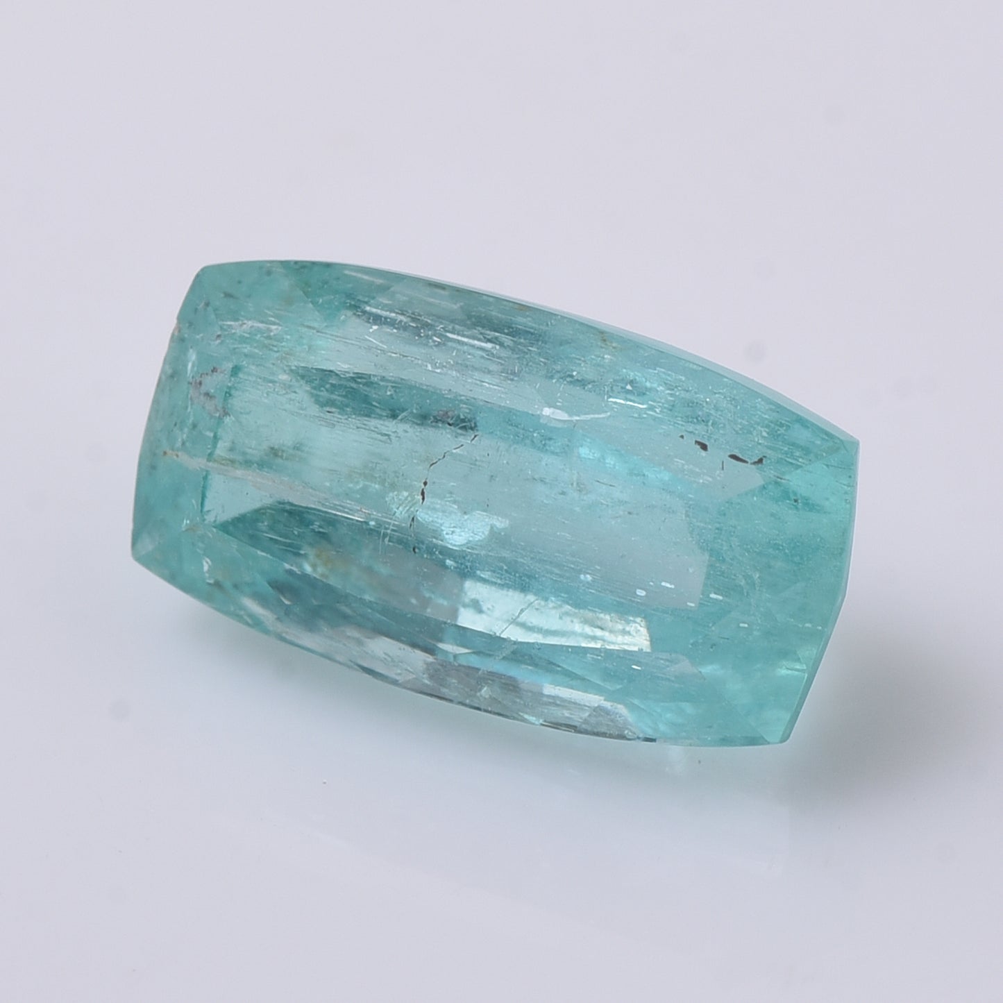 4.49 Natural Beryl Emerald Rectangular Cushion Mixed Cut Gemstone