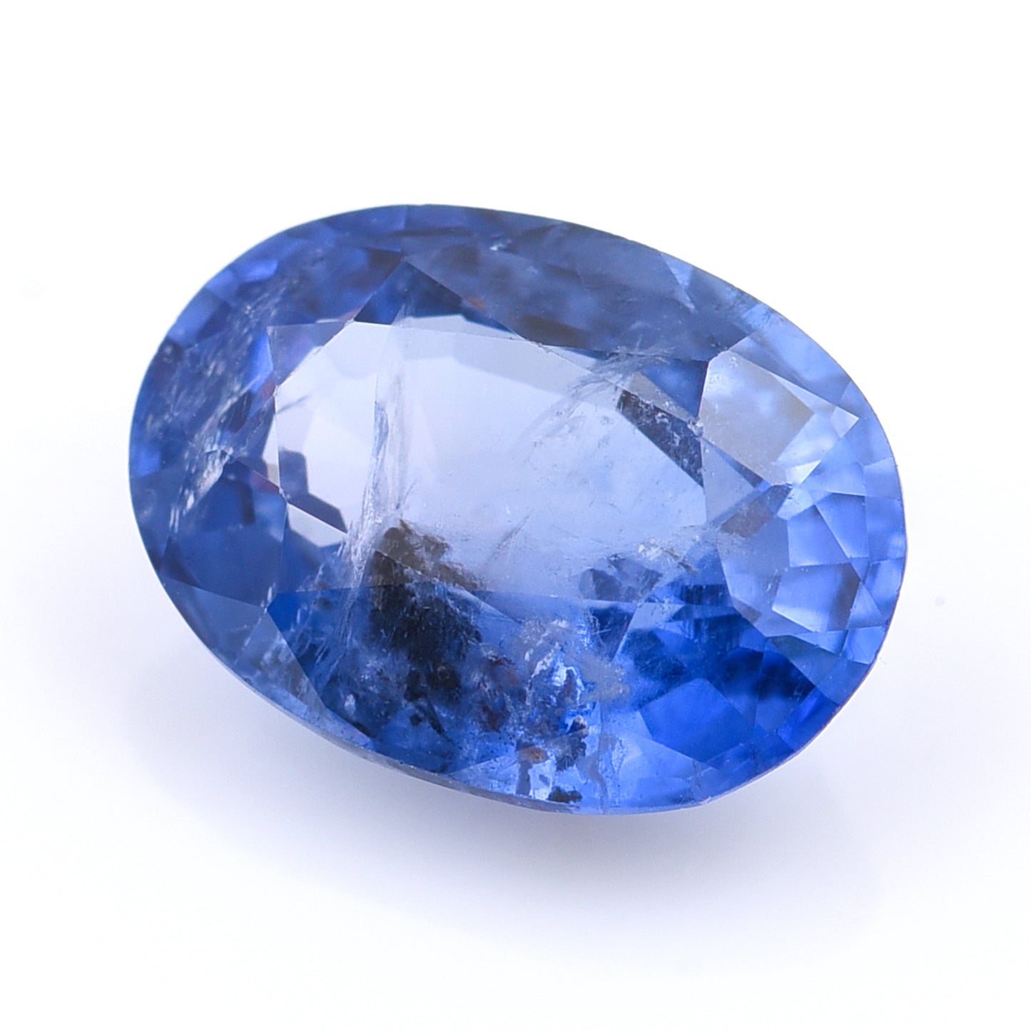 2.7 Natural Corundum Sapphire Oval Mixed Cut Gemstone