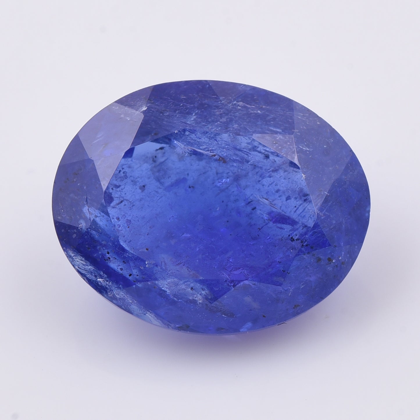 7.74 Natural Zoisite Tanzanite Oval Mixed Cut Gemstone