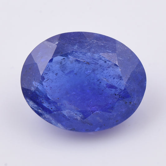 7.74 Natural Zoisite Tanzanite Oval Mixed Cut Gemstone