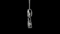 3.63 Carats Lab Grown Diamond 14K Gold Pendant