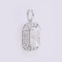 2.38 Carats Lab Grown Diamond 14K Gold Pendant