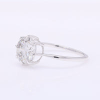 2.10 Carats Lab Grown Diamond 14K Gold Ring