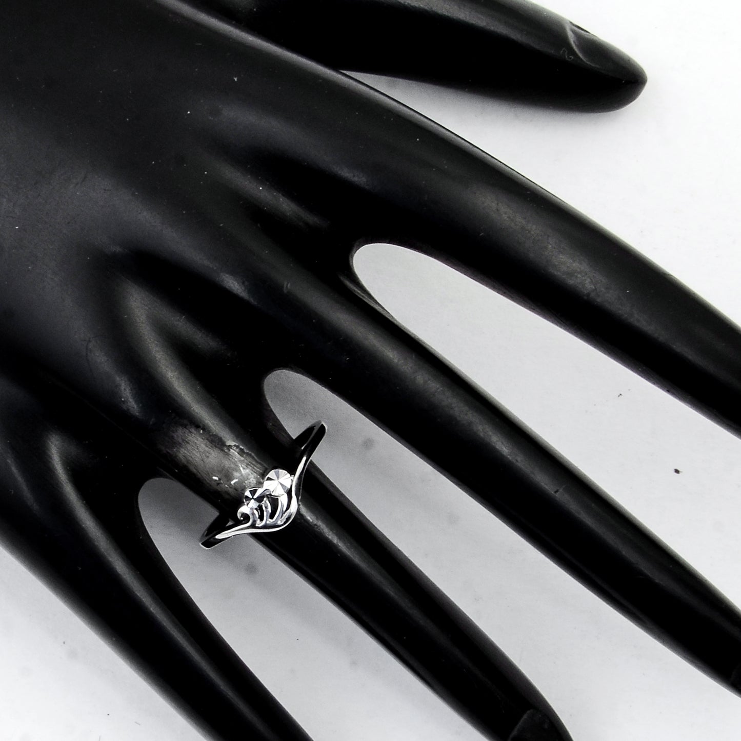 0.00 Ct Plain 925 Sterling Silver Ring