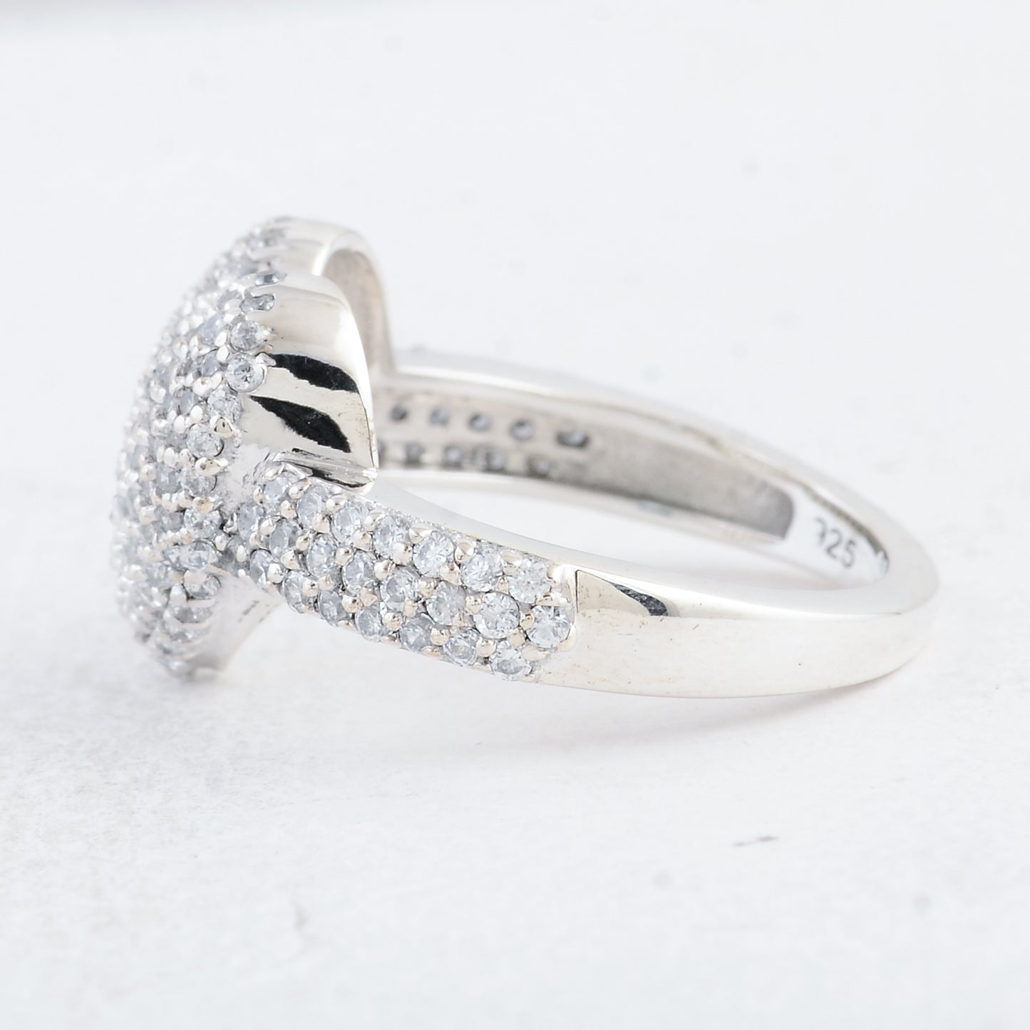 2.16 Ct Round Cubic Zirconia 925 Sterling Silver Ring
