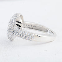 2.16 Ct Round Cubic Zirconia 925 Sterling Silver Ring