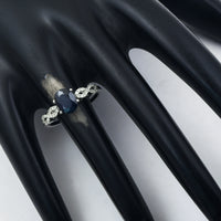 1.96 Ct Oval Mixed Cut Natural Sapphire 950 Platinum Ring
