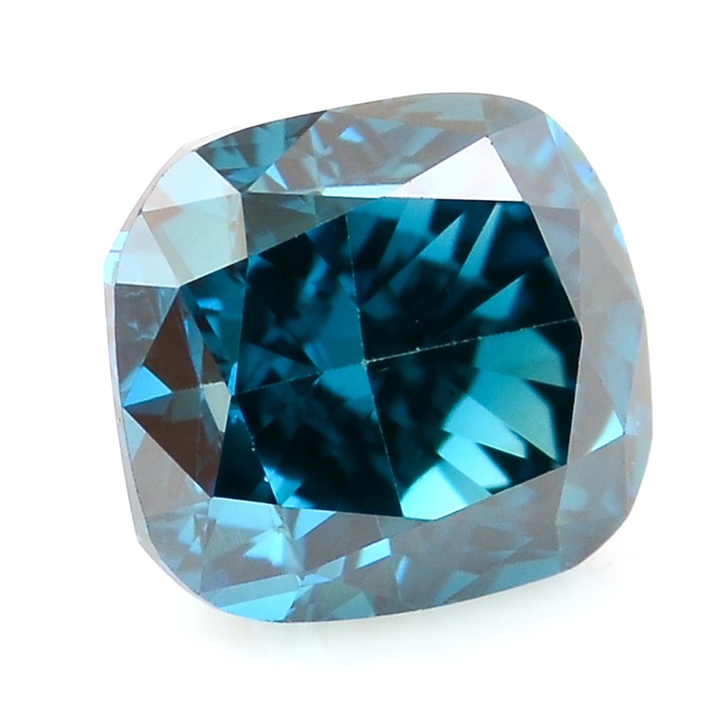 0.44 Blue Diamond Octagon Loose Diamond