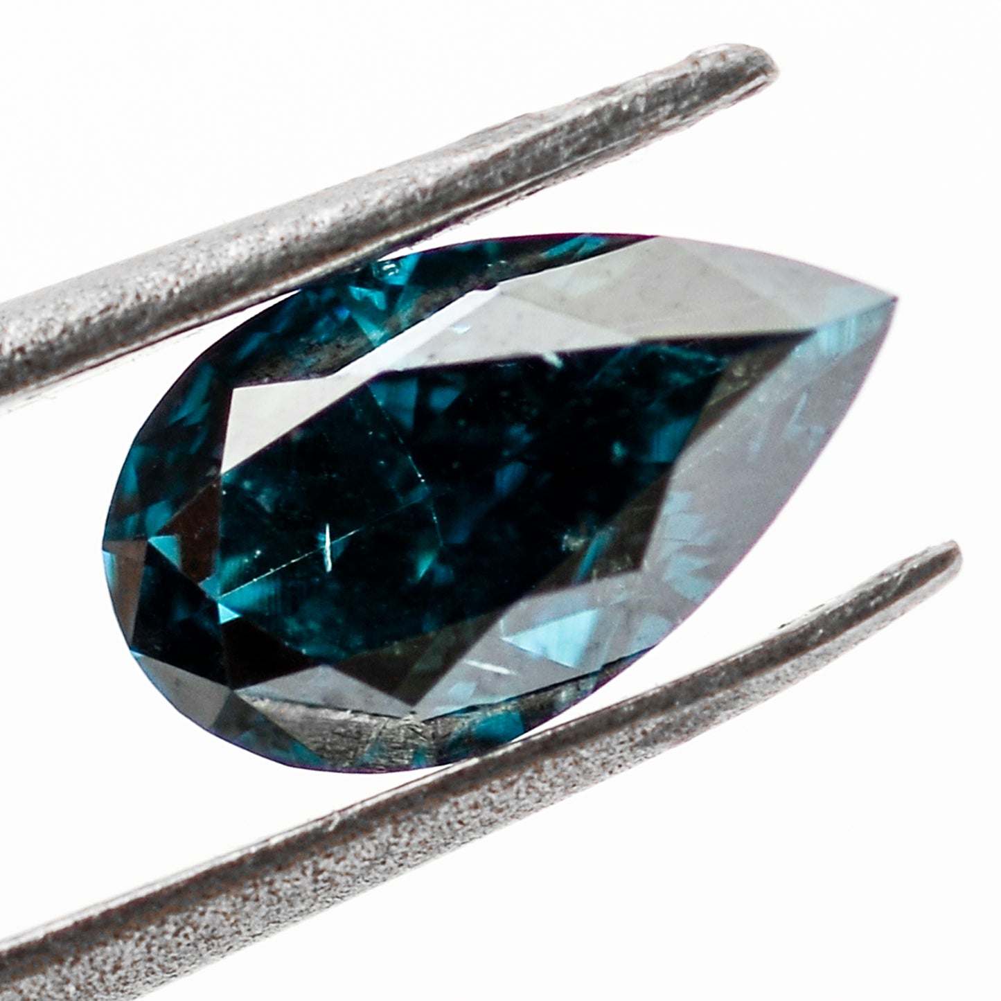 0.33 Blue Diamond Pear Loose Diamond