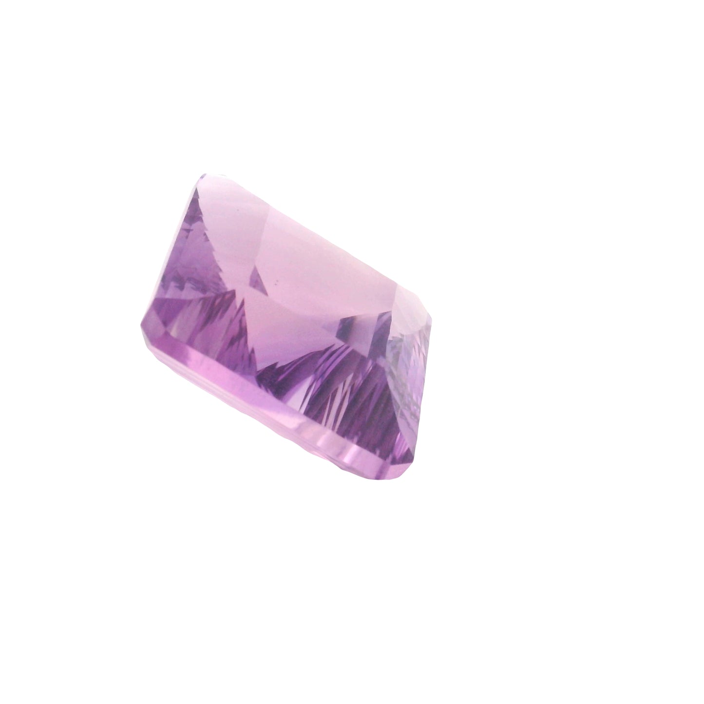 38.52 Amethyst Octagon Gemstone