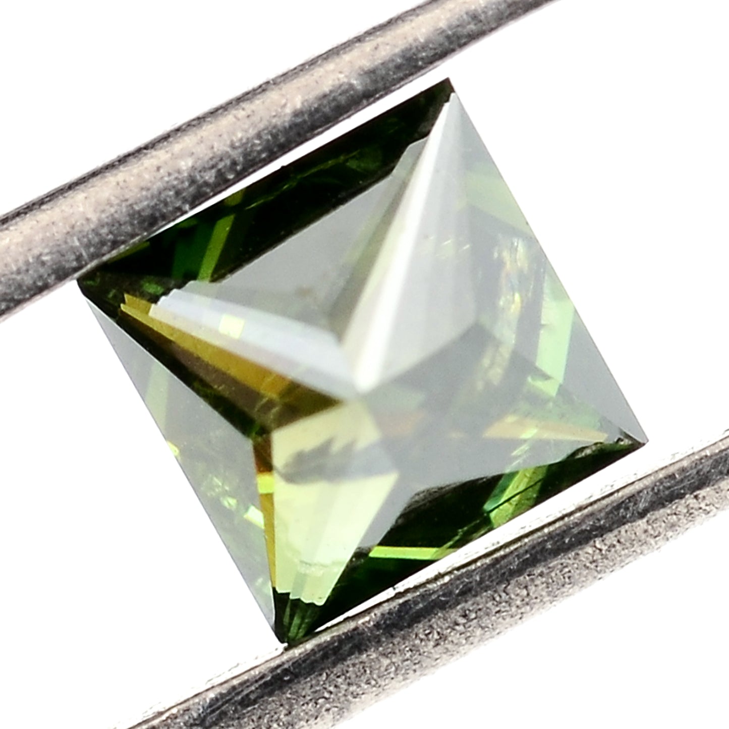 0.66 Green Diamond Sqaure Loose Gemstone