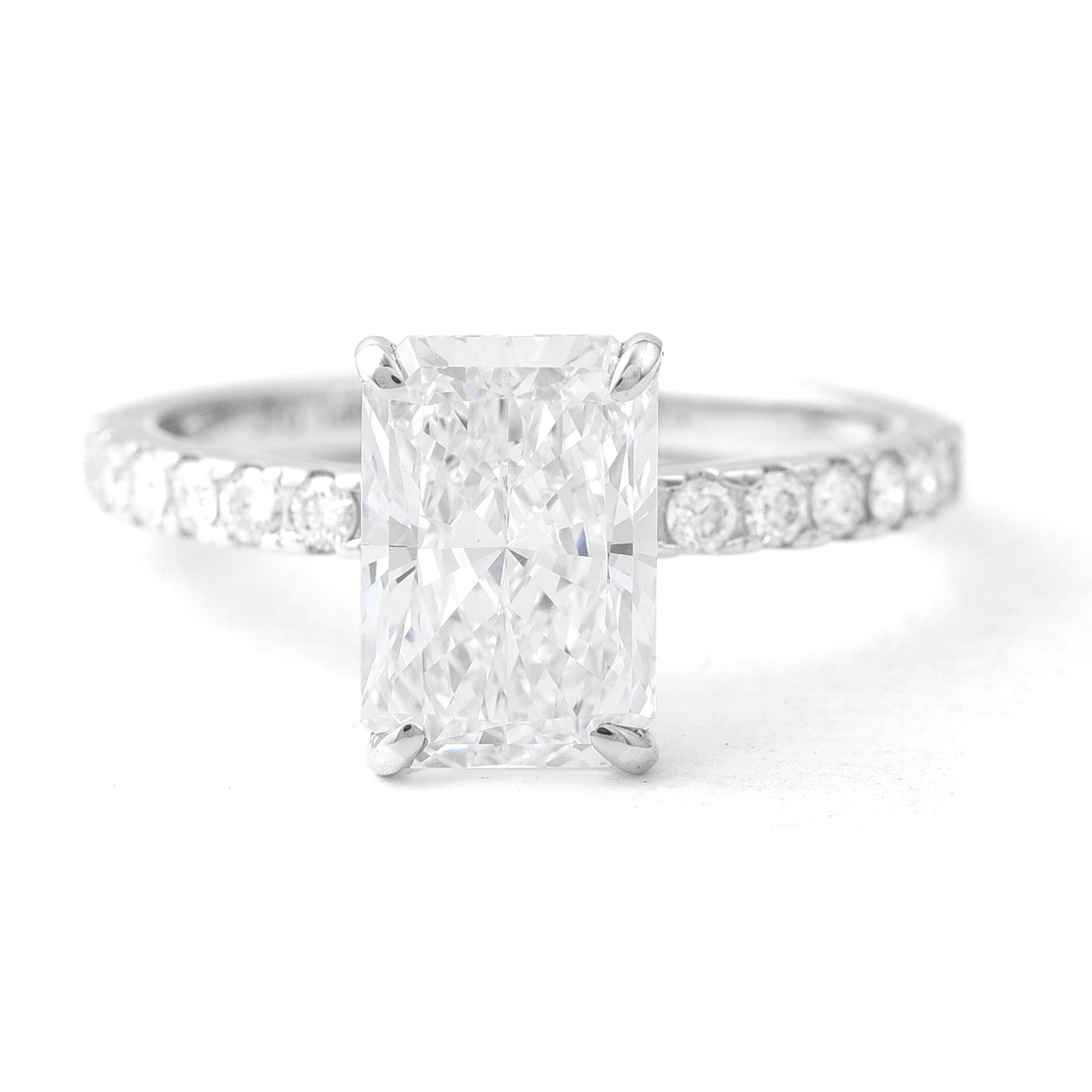 2.83 Carats Lab Grown Diamond 14K Gold Ring
