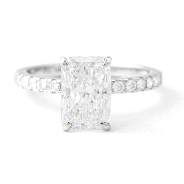 2.83 Carats Lab Grown Diamond 14K Gold Ring