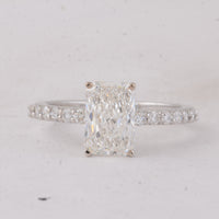 2.35 Carats Lab Grown Diamond 14K Gold Ring