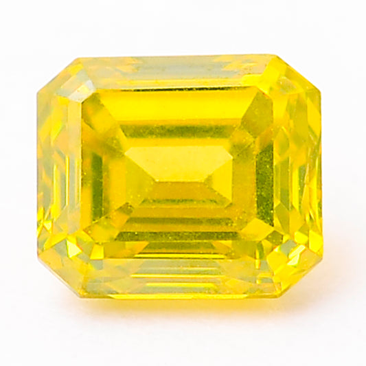 0.26 Yellow Diamond Octagon Loose Diamond