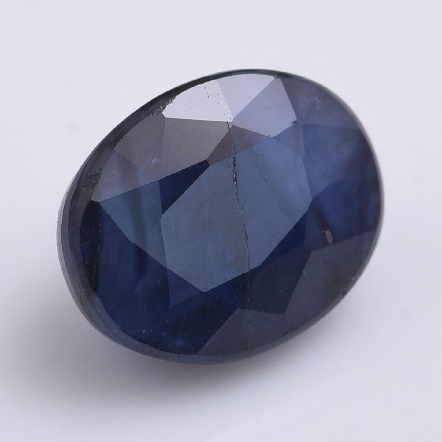 4.36 Natural Corundum Sapphire Oval Mixed Cut Gemstone