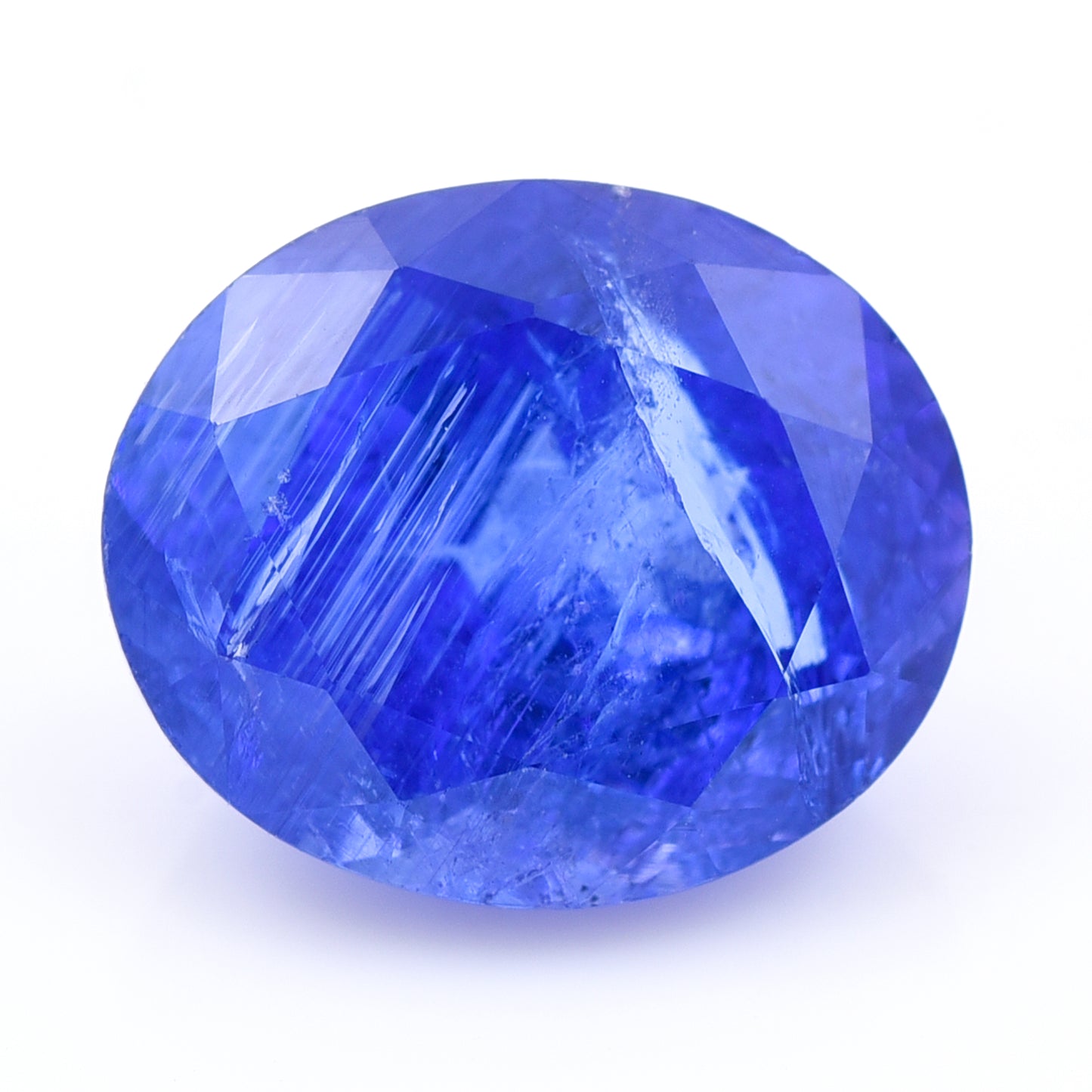 6.08 Natural Zoisite Tanzanite Oval Mixed Cut Gemstone