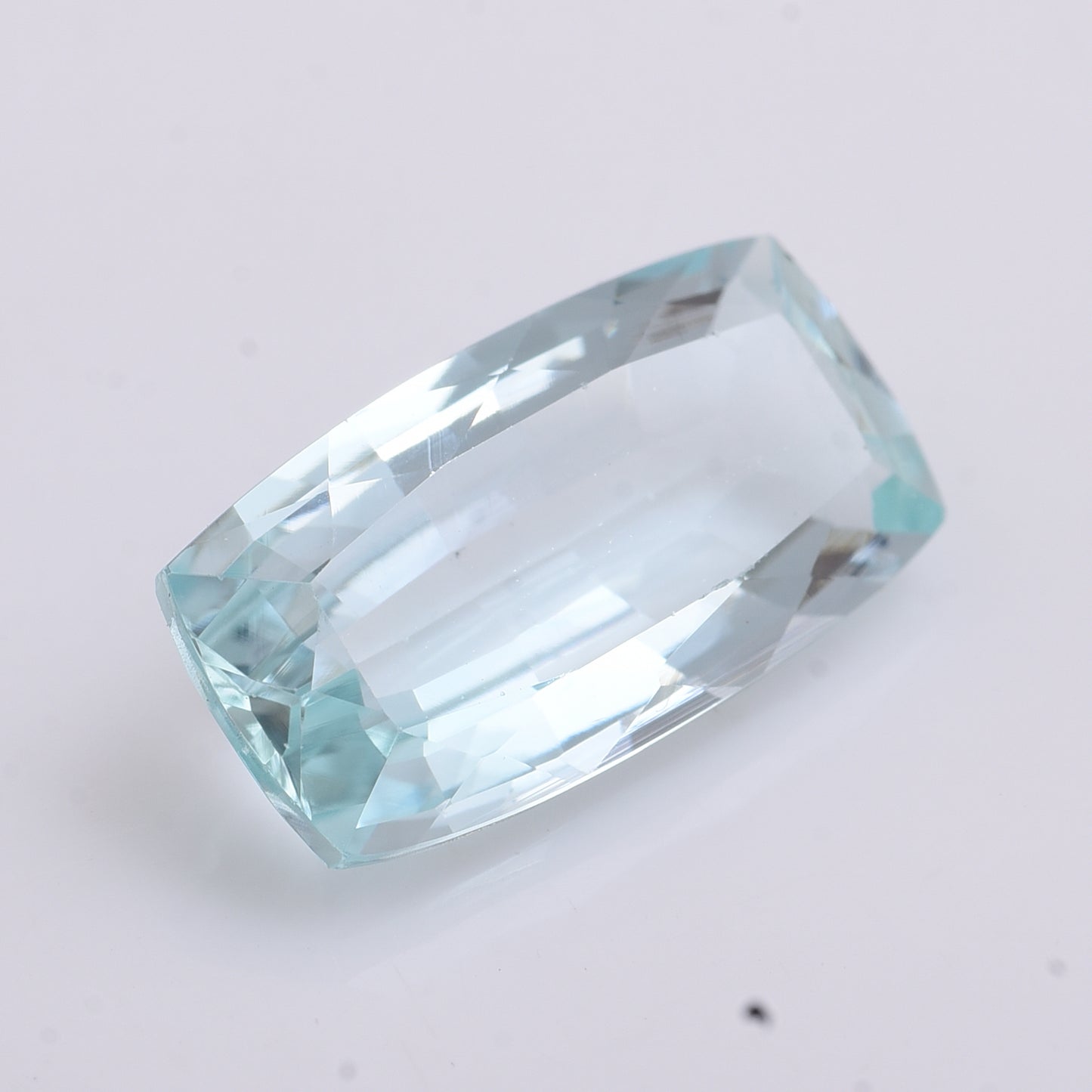 4.39 Natural Beryl Emerald Rectangular Cushion Mixed Cut Gemstone