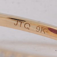 2.96 Ct Round Ruby 9K Gold Ring