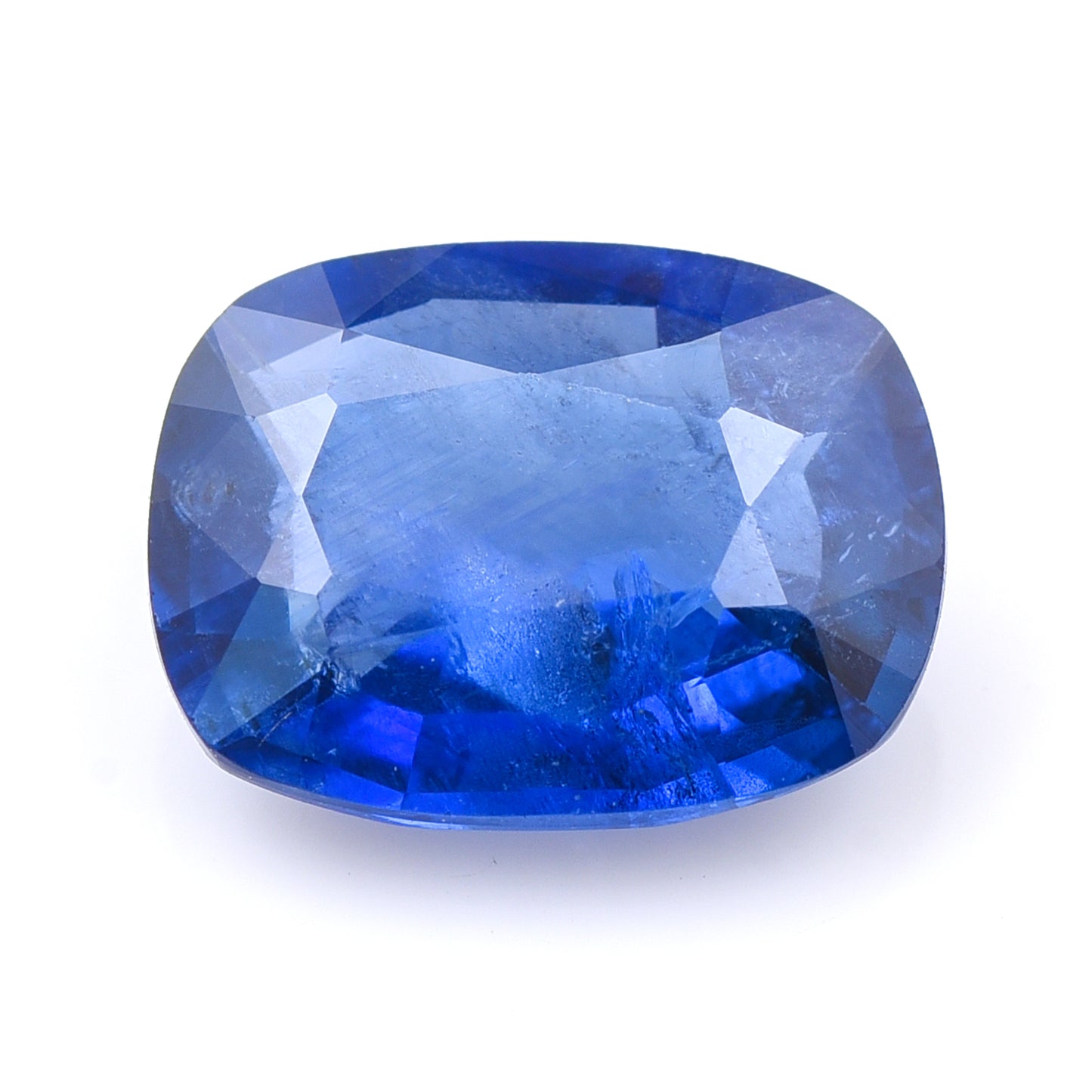 3.11 Natural Corundum Sapphire Rectangular Cushion Mixed Cut Gemstone