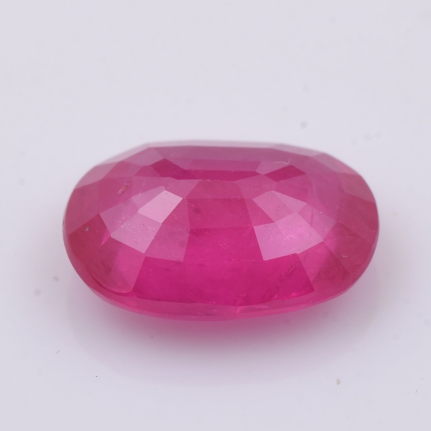 2.3 Natural Corundum Ruby Rectangular Cushion Mixed Cut Gemstone