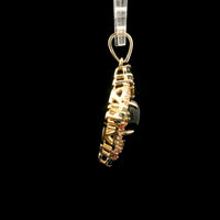 1.69 Ct Oval Tourmaline 14K Gold Pendant