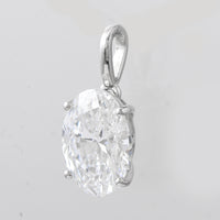 2.02 Carats Lab Grown Diamond 14K Gold Pendant