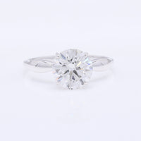 2.58 Carats Lab Grown Diamond 14K Gold Ring