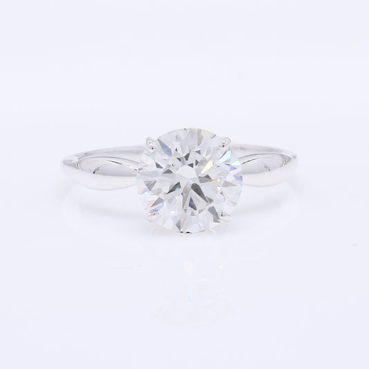 2.58 Carats Lab Grown Diamond 14K Gold Ring