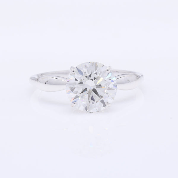 2.58 Carats Lab Grown Diamond 14K Gold Ring