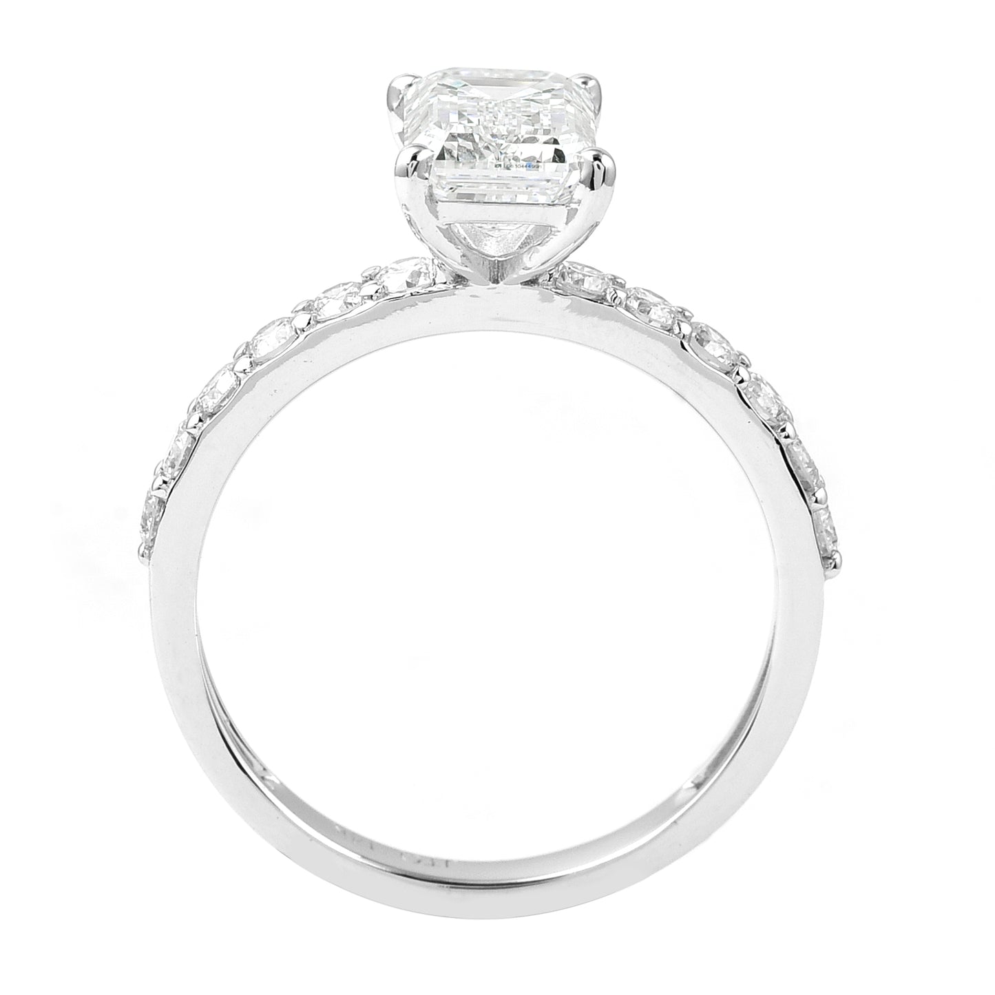 2.28 Carats Lab Grown Diamond 14K Gold Ring