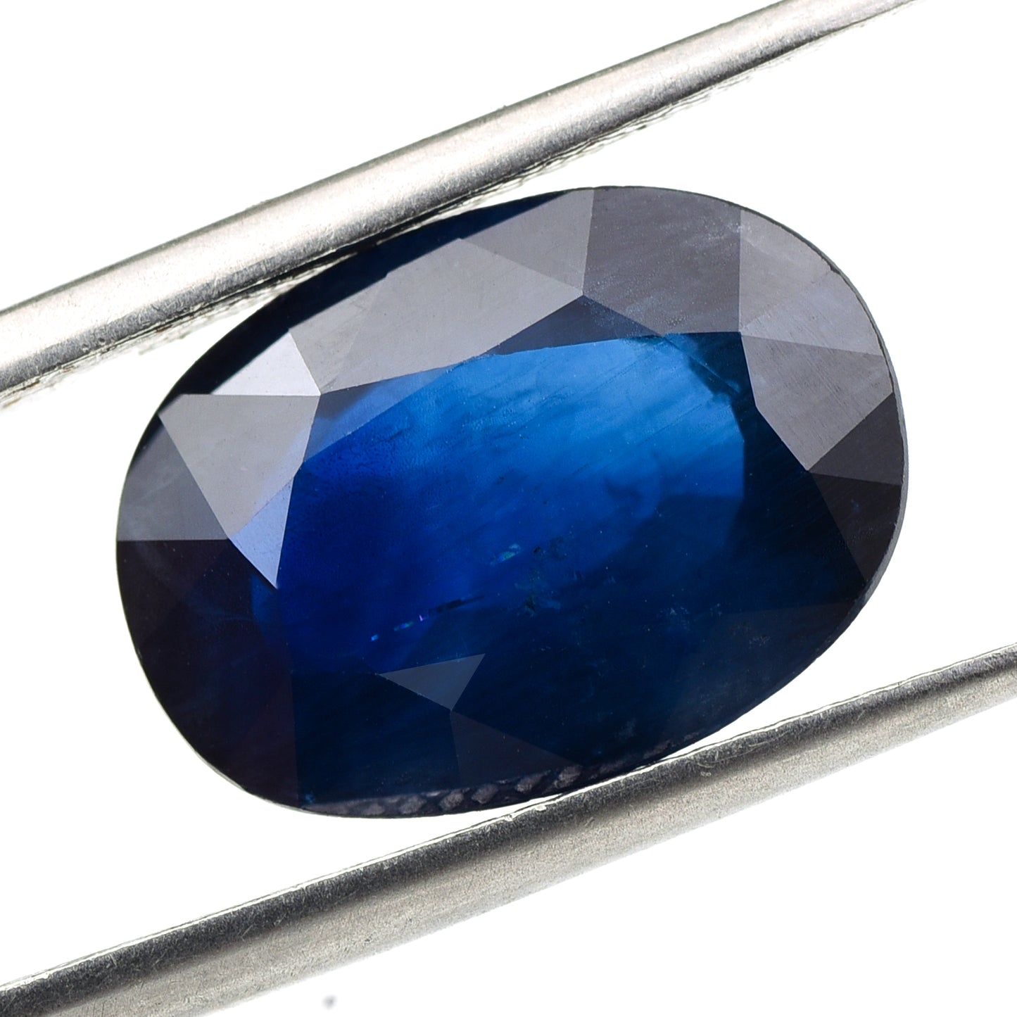 9.4 Natural Corundum Sapphire Oval Mixed Cut Gemstone