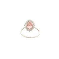 3.55 Carats Pink Lab Grown Diamond 14K Gold Ring