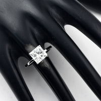 3.06 Carats Lab Grown Diamond 950 Platinum Ring