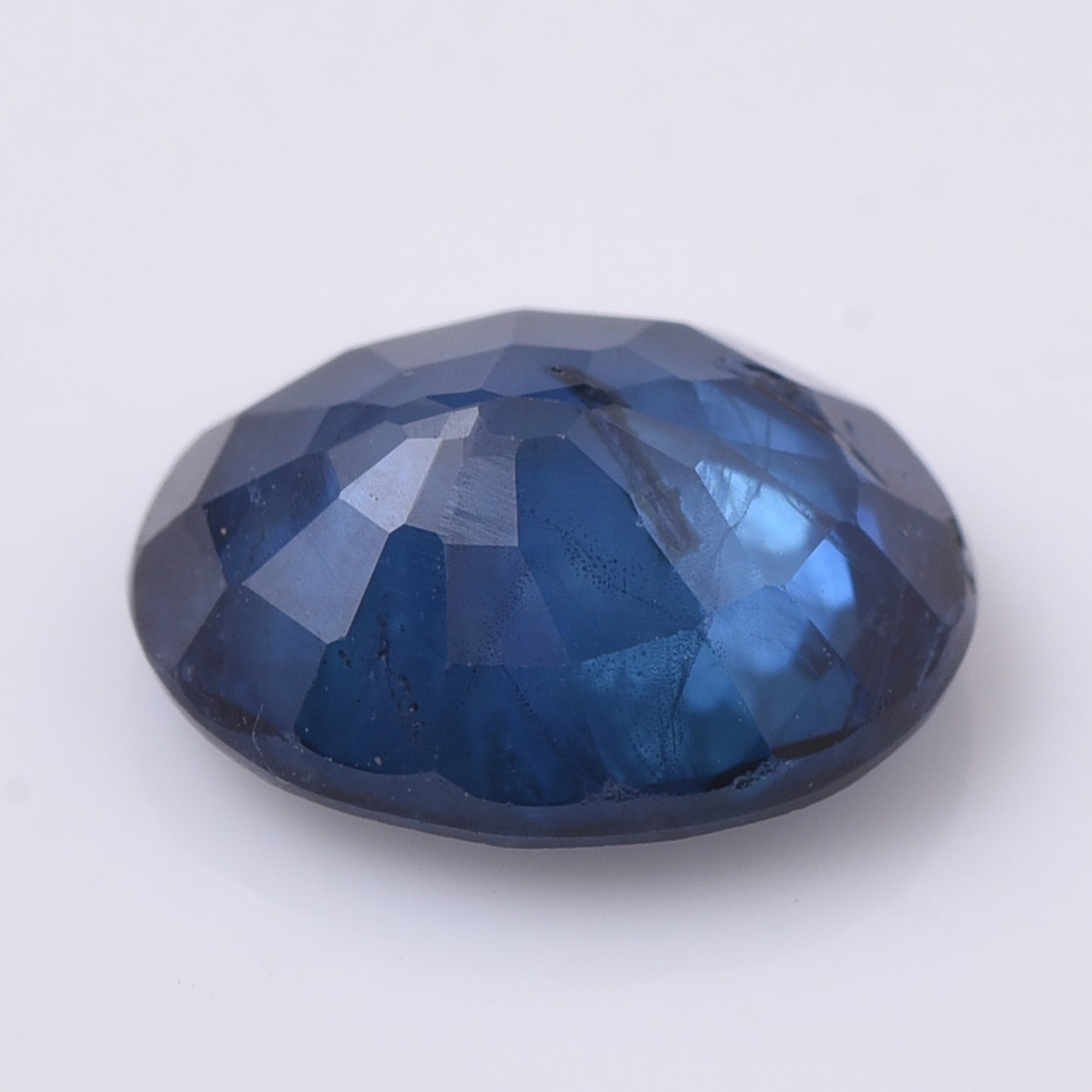 2.36 Natural Corundum Sapphire Oval Mixed Cut Gemstone