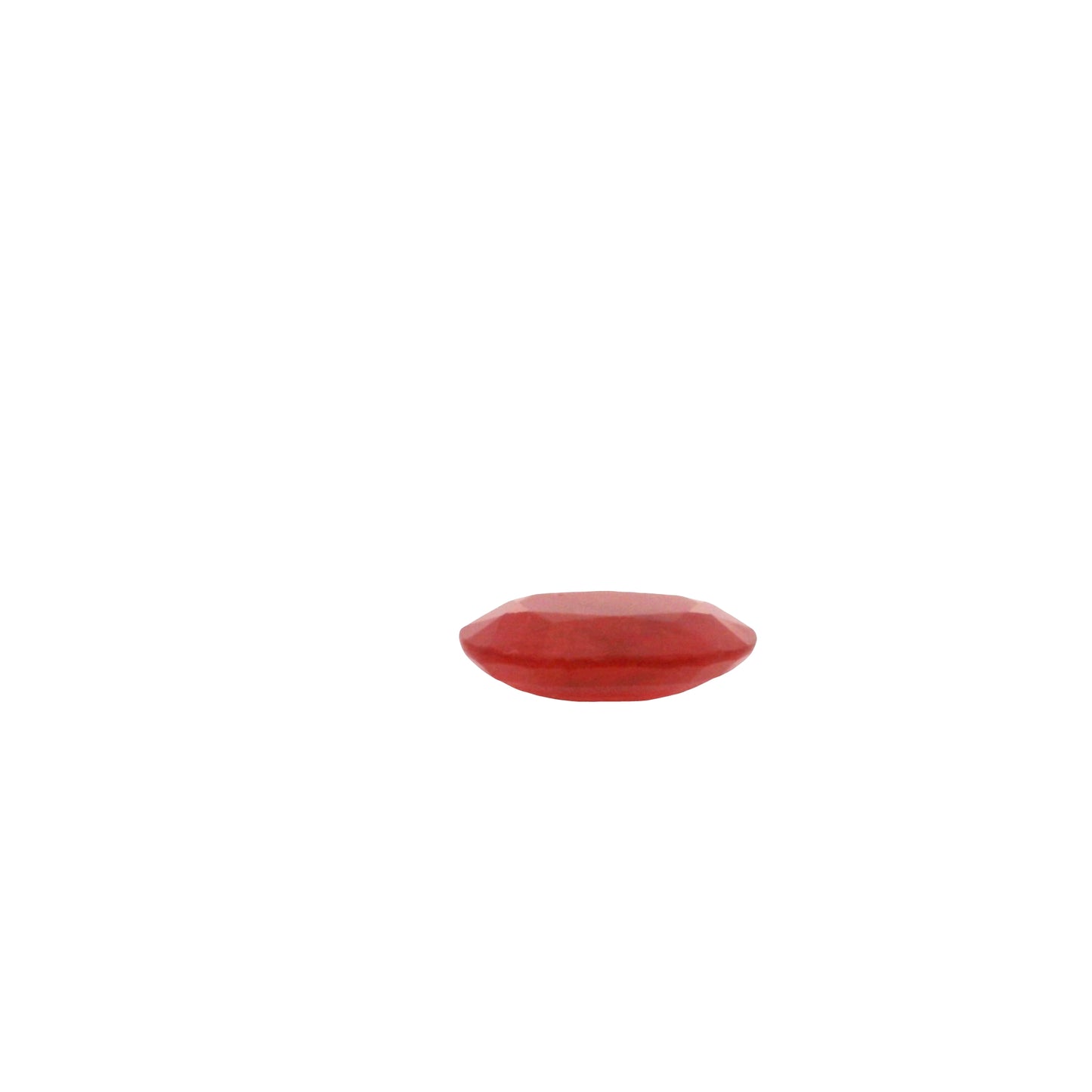 3.72 Orange Sapphire Oval Gemstone
