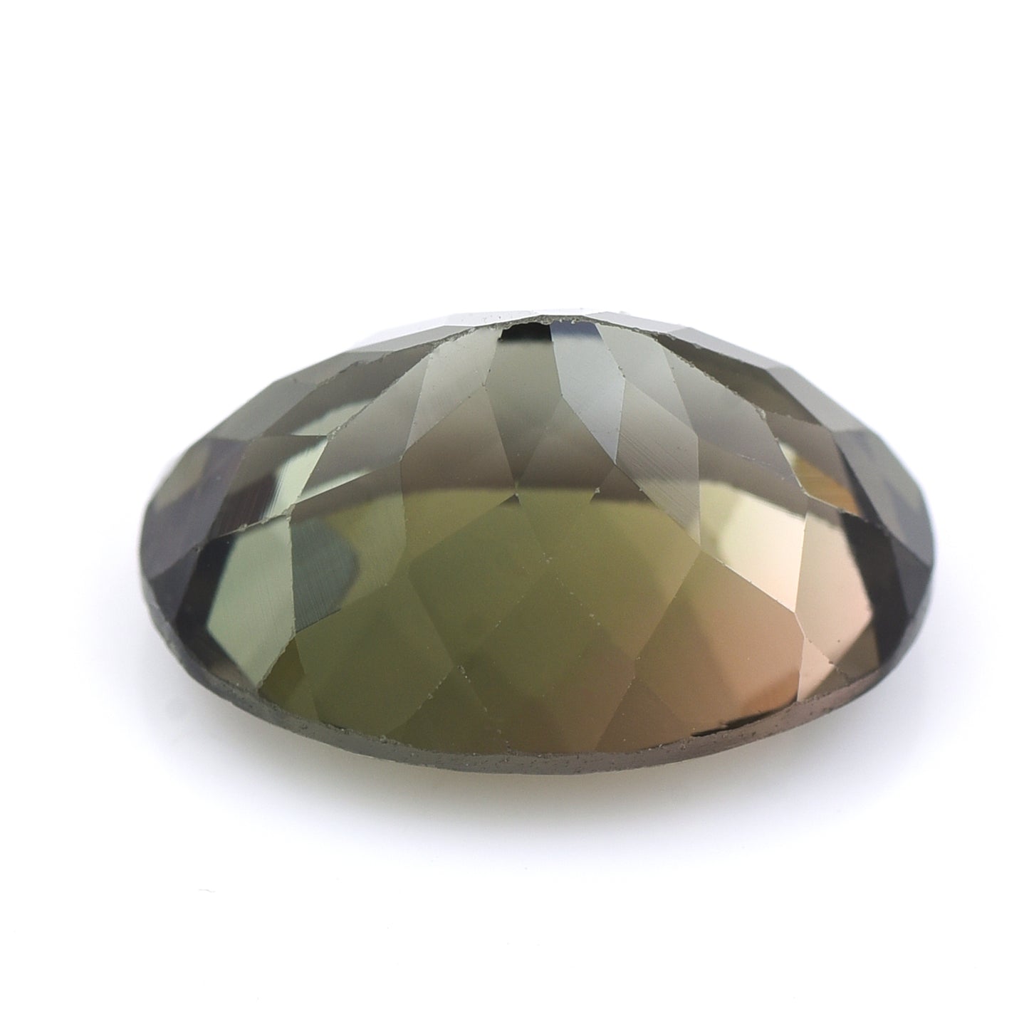 6.37 Natural Tourmaline Verdelite Oval Mixed Cut Gemstone